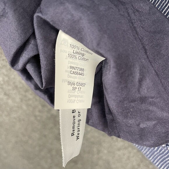 Madewell Off-the-Shoulder Bell-Sleeve Dress in Blue Deep Navy Size 4 EUC - Picture 7 of 7